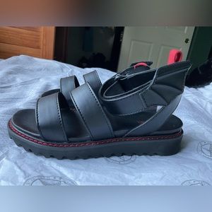 BlackCraft Cult Carrie Strappy Sandals US size 6.5